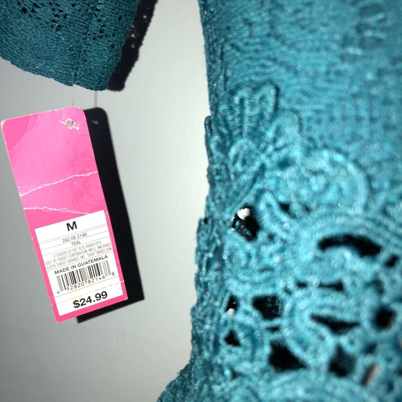 Xhilaration teal dress size medium - Picture 4 of 7